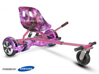 Air Pink Galaxy With Galaxy Suspension Kart